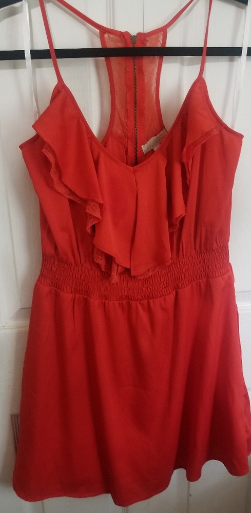 Perfect burnt orange dress